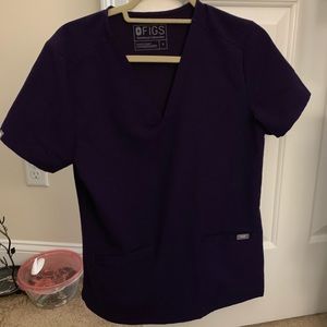 Fig Scrub top